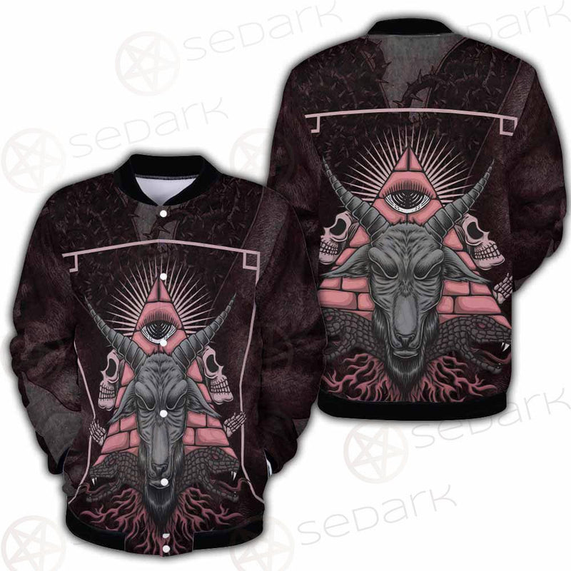 Satan Skull SED-0111 Button Jacket