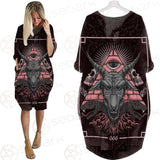 Satan Skull SED-0111 Batwing Pocket Dress