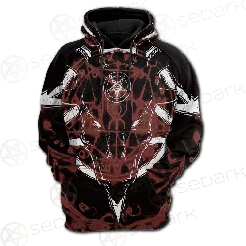 Pentagram Baphoment SED-0112 Hoodie Raglan