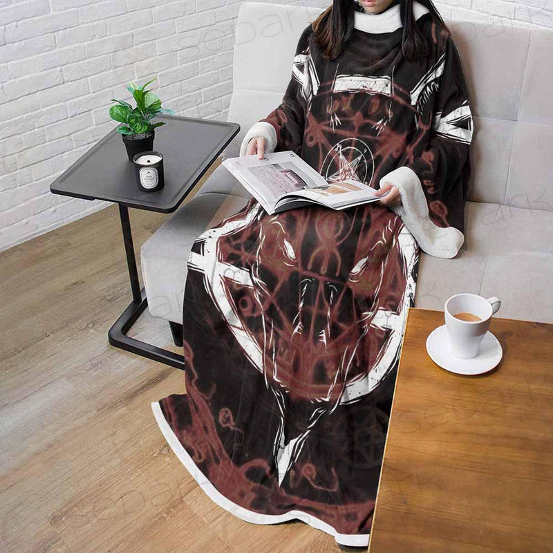 Pentagram Baphoment SED-0112 Sleeved Blanket