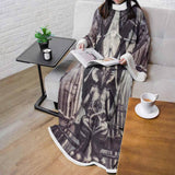 New Baphomet Abstract SED-0113 Sleeved Blanket