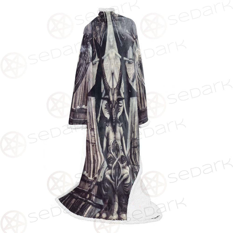 New Baphomet Abstract SED-0113 Sleeved Blanket