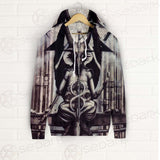 New Baphomet Abstract SED-0113 Zip-up Hoodies