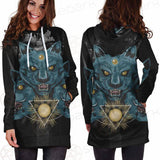 New Cat SED-0114 Hoodie Dress