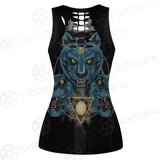 New Cat SED-0114 Hollow Out Tank Top