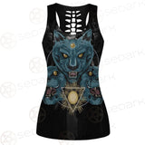 New Cat SED-0114 Hollow Out Tank Top