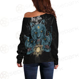 New Cat SED-0114 Off Shoulder Sweaters