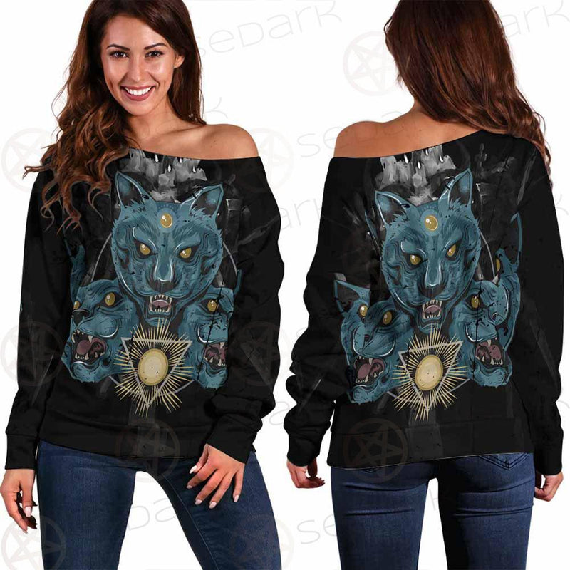 New Cat SED-0114 Off Shoulder Sweaters
