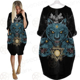 New Cat SED-0114 Batwing Pocket Dress