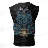 New Cat SED-0114 Zip Sleeveless Hoodie