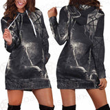 Real Baphomet SED-0115 Hoodie Dress