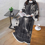 Real Baphomet SED-0115 Sleeved Blanket