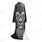 Satan Skull SED-0116 Sleeved Blanket