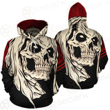 Horrible Skull SED-0117 Hoodie Allover