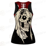 Horrible Skull SED-0117 Hollow Out Tank Top