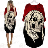 Horrible Skull SED-0117 Batwing Pocket Dress