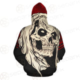 Horrible Skull SED-0117 Zip-up Hoodies