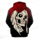 Horrible Skull SED-0117 Hoodie Raglan Zip