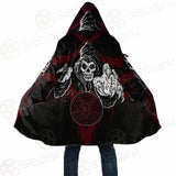 Skull Pentagram SED-0118 Cloak with bag