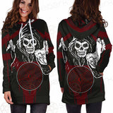 Skull Pentagram SED-0118 Hoodie Dress