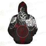 Skull Pentagram SED-0118 Hoodie Allover