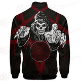 Skull Pentagram SED-0118 Stand-up Collar Jacket