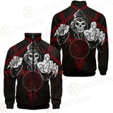 Skull Pentagram SED-0118 Stand-up Collar Jacket