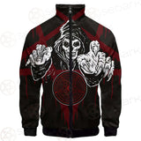 Skull Pentagram SED-0118 Stand-up Collar Jacket