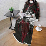 Skull Pentagram SED-0118 Sleeved Blanket