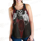 Skull Pentagram SED-0118 Women Tank Top