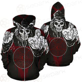 Skull Pentagram SED-0118 Zip-up Hoodies