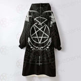 Symboy Pentagram SED-0119 Oversized Sherpa Blanket Hoodie