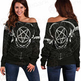 Symboy Pentagram SED-0119 Off Shoulder Sweaters