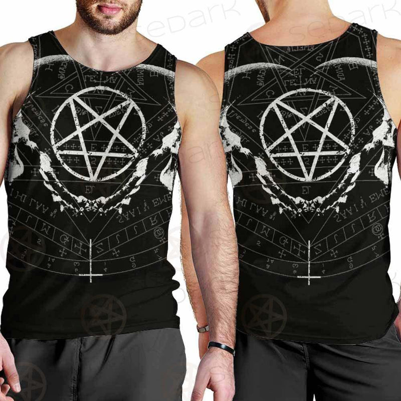 Symboy Pentagram SED-0119 Men Tank-tops
