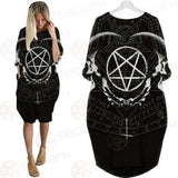 Symboy Pentagram SED-0119 Batwing Pocket Dress