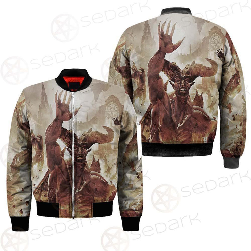 Satan Fire SED-0120 Bomber Jacket