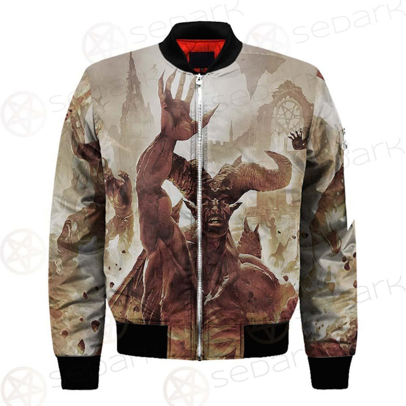 Satan Fire SED-0120 Bomber Jacket