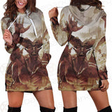 Satan Fire SED-0120 Hoodie Dress