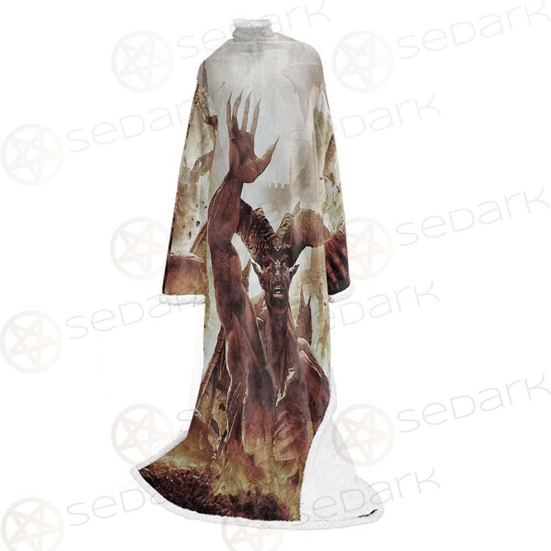 Satan Fire SED-0120 Sleeved Blanket