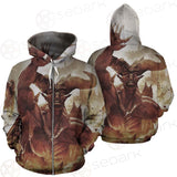 Satan Fire SED-0120 Zip-up Hoodies