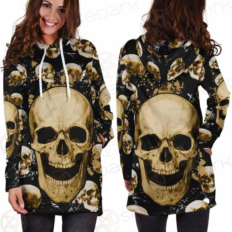 Skull Gold SED-0122 Hoodie Dress