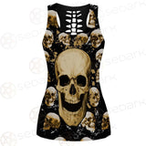 Skull Gold SED-0122 Hollow Out Tank Top
