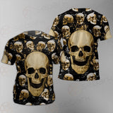 Skull Gold SED-0122 Unisex T-shirt