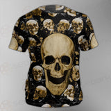 Skull Gold SED-0122 Unisex T-shirt