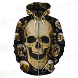 Skull Gold SED-0122 Zip-up Hoodies