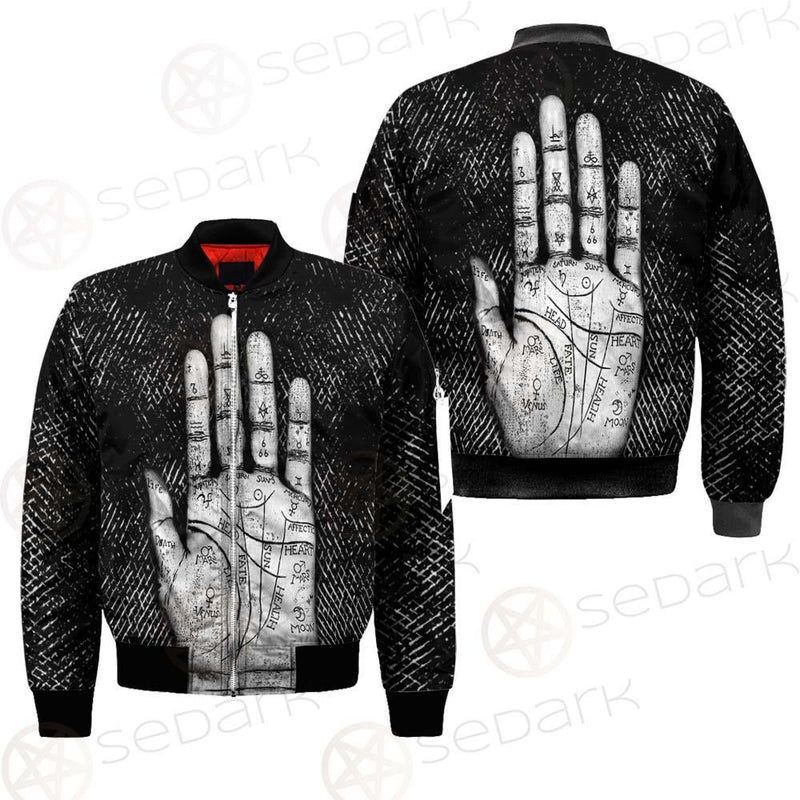 Satan Hand SED-0123 Bomber Jacket