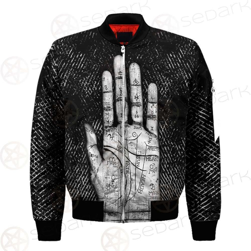 Satan Hand SED-0123 Bomber Jacket