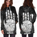 Satan Hand SED-0123 Hoodie Dress