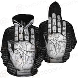 Satan Hand SED-0123 Hoodie Allover