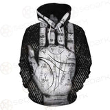 Satan Hand SED-0123 Hoodie Allover